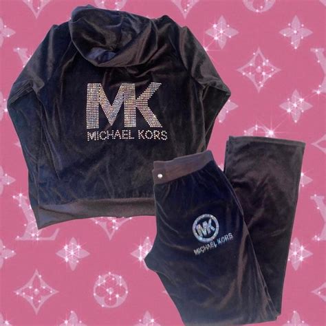 michael kors tracksuit set|michael kors velour tracksuit.